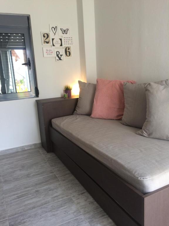 Postel nebo postele na pokoji v ubytování Melita Apartment Seaside