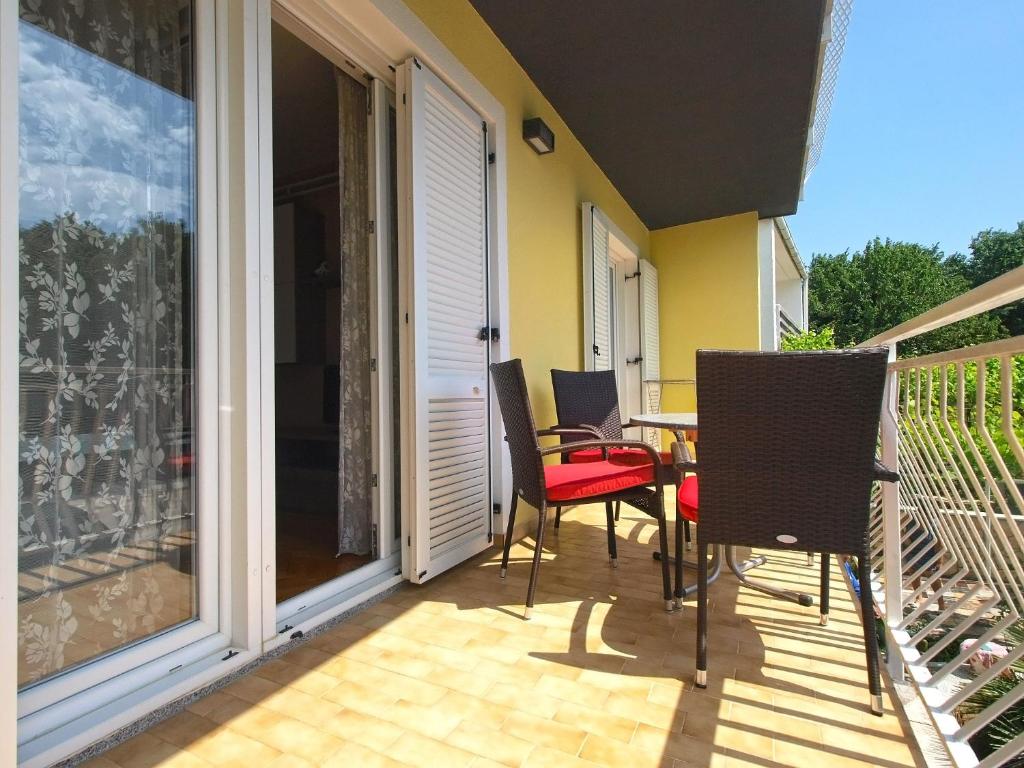 Balkón nebo terasa v ubytování Apartment Vera 1623