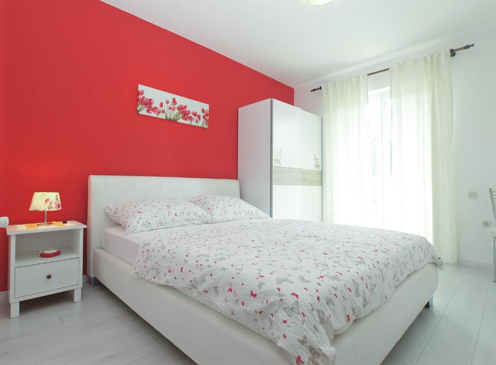 Postel nebo postele na pokoji v ubytování Apartment Vera 1623