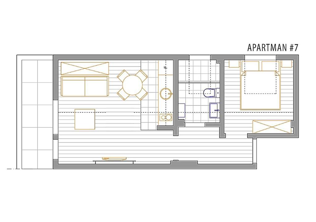 ŽUPAN apartmani - 带阳台的公寓