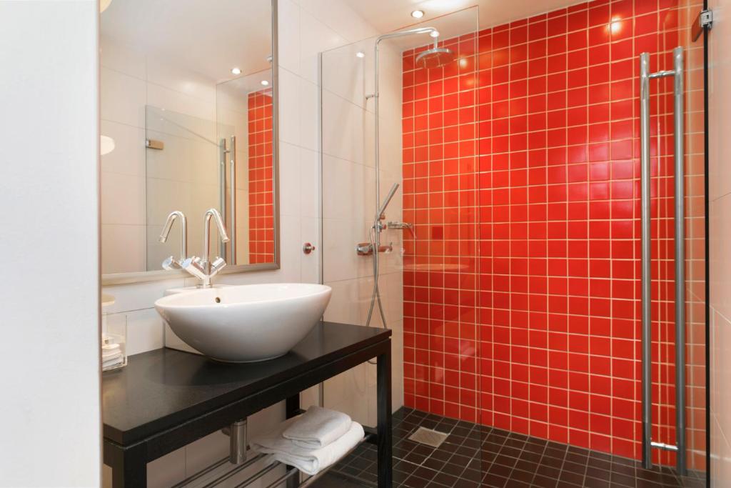 Koupelna v ubytování ProfilHotels Riddargatan