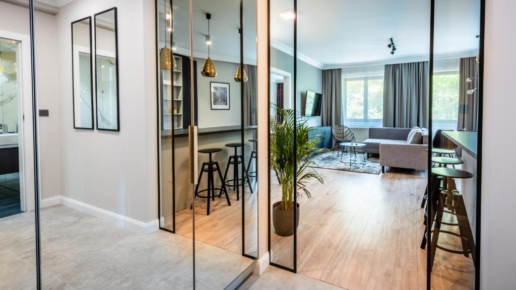 Posedenie v ubytovaní A11 Apartments & SPA Dermique