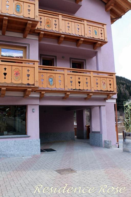 Balkón nebo terasa v ubytování Residence Rose