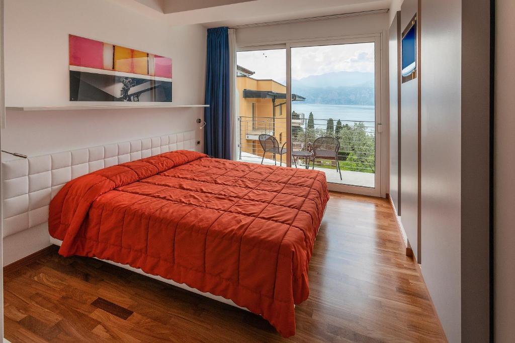 Una cama o camas en una habitación de Hotel Internazionale