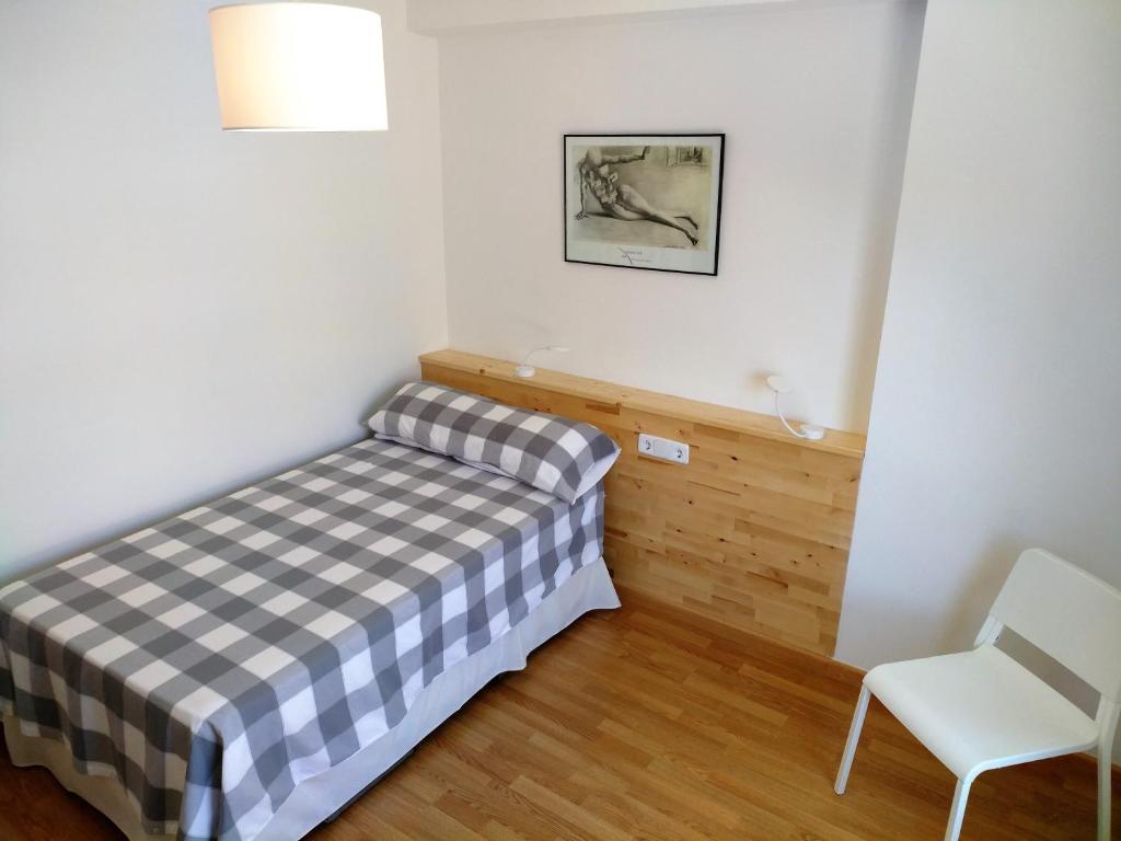 Postel nebo postele na pokoji v ubytování Apartamento Almirante Baldasano