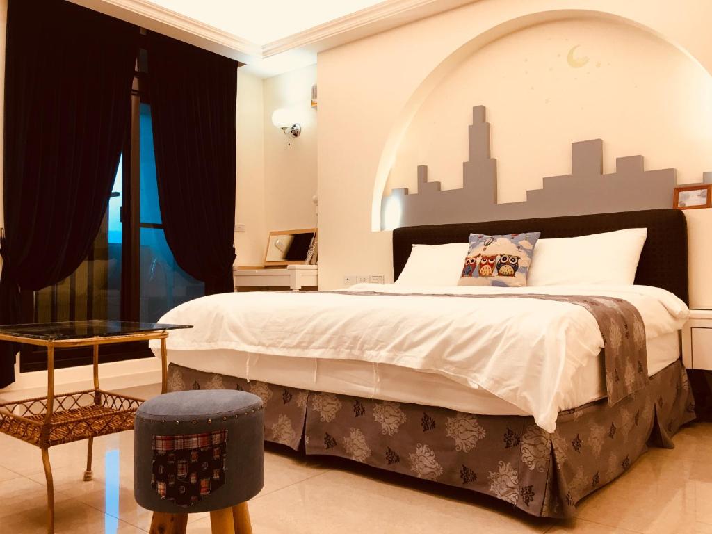 Postel nebo postele na pokoji v ubytování Sweetlight B&B
