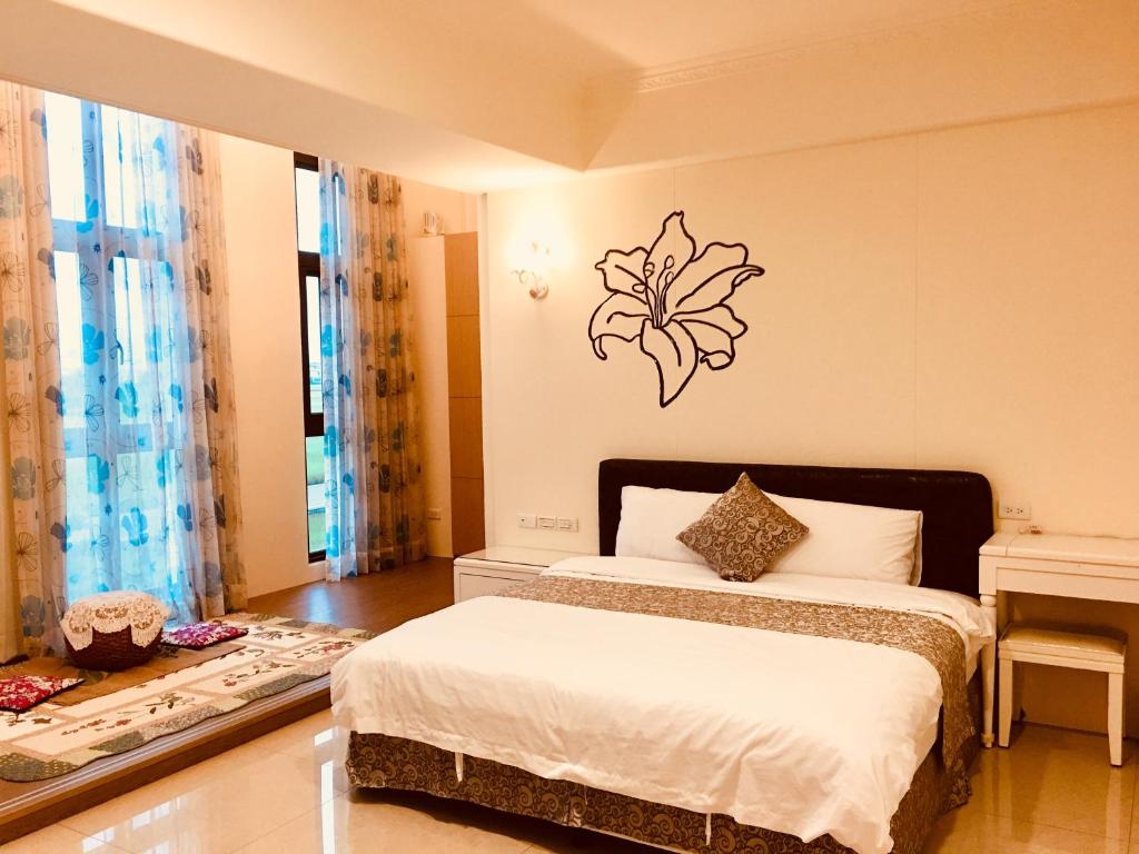 Postel nebo postele na pokoji v ubytování Sweetlight B&B