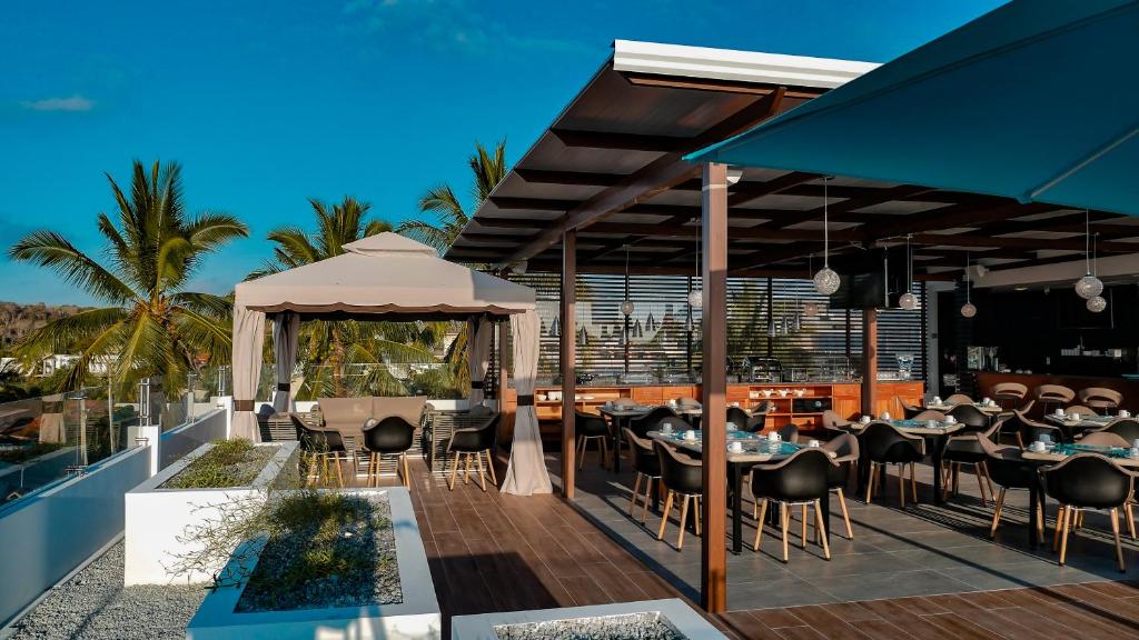 Restaurace v ubytování Ikala Galapagos Hotel