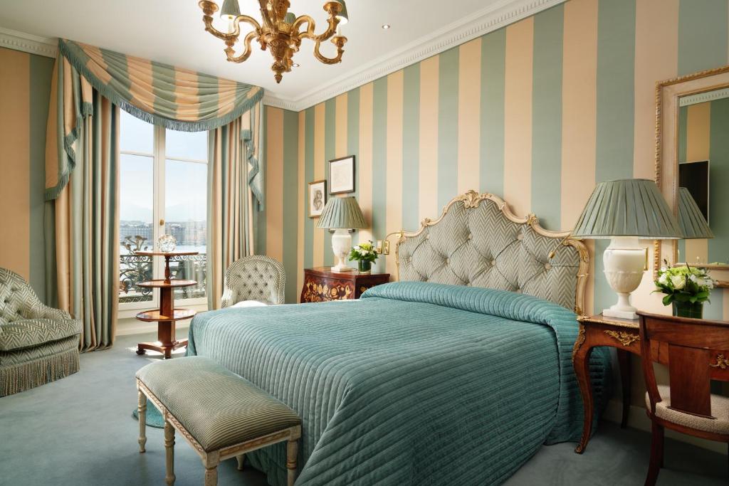 Postel nebo postele na pokoji v ubytování Hotel d'Angleterre