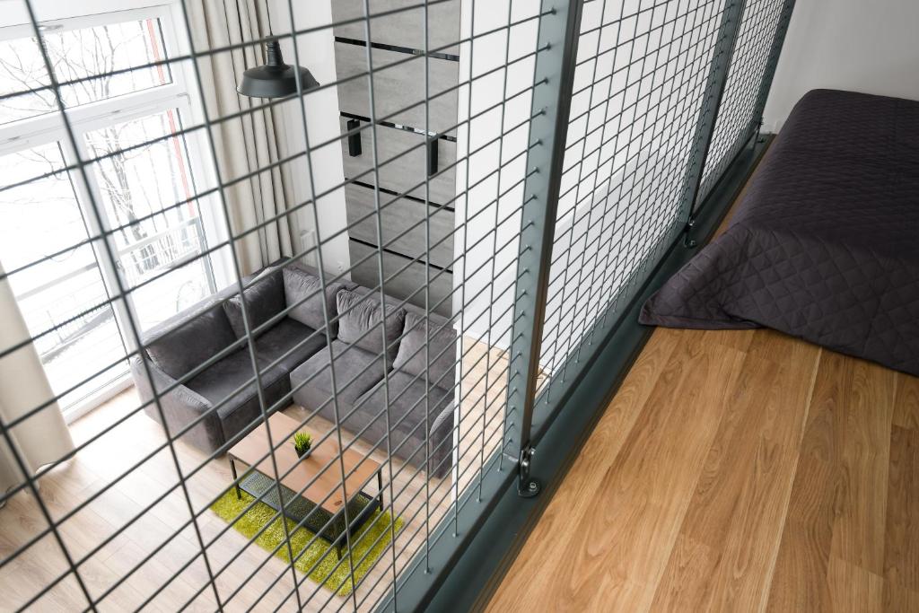 Posezení v ubytování Easy Apartments Wrocław