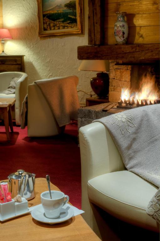 Posezení v ubytování Alp'Hotel