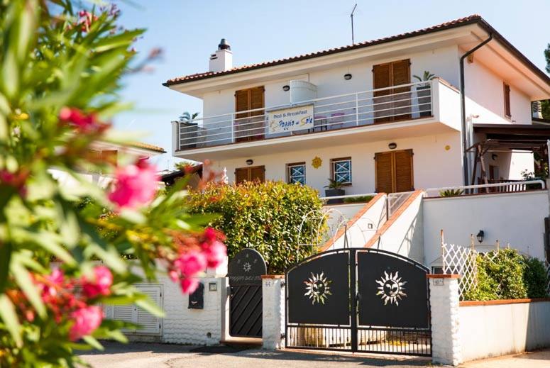 Budova, kde se bed and breakfast nachází