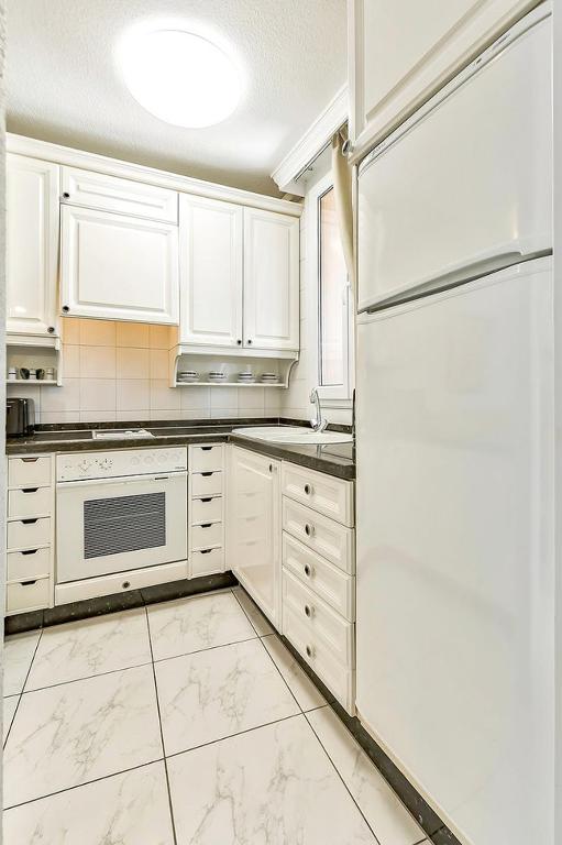 Kuchyň nebo kuchyňský kout v ubytování Parque Santiago 2 Penthouse