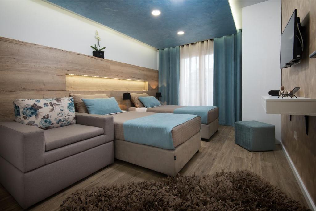 Posezení v ubytování Guest House Laura