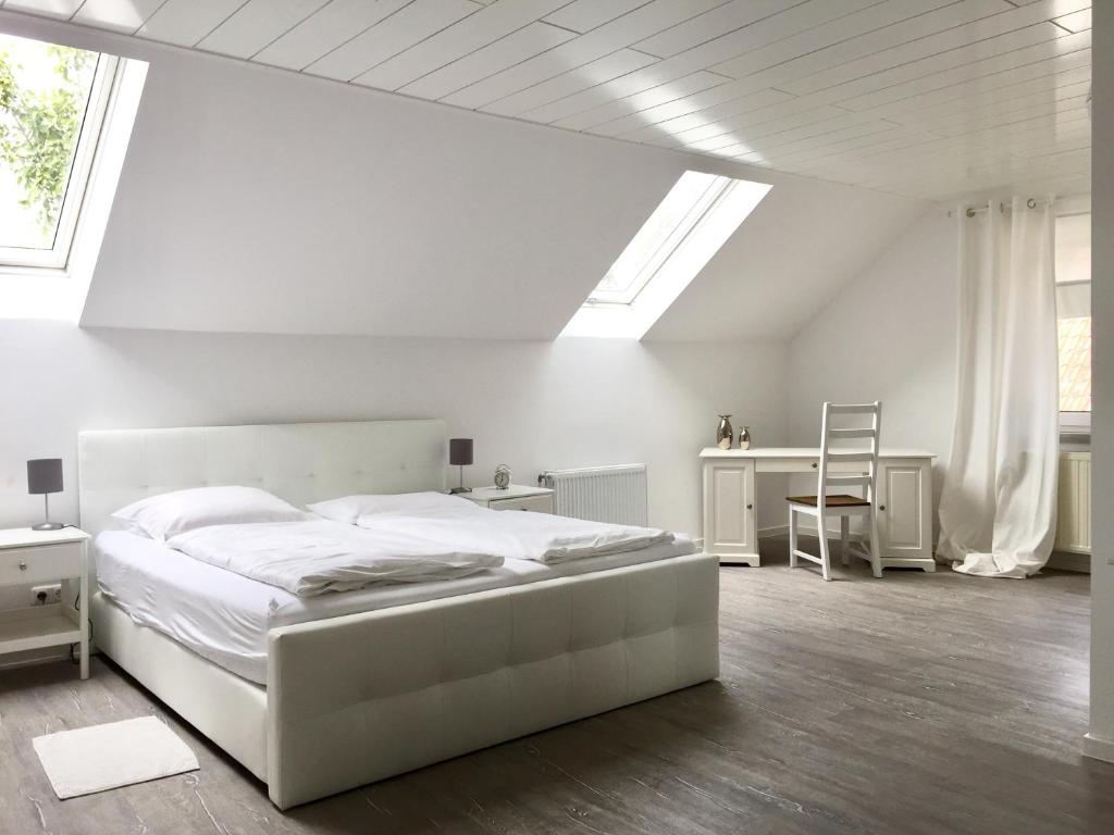 Postel nebo postele na pokoji v ubytování Landhotel Baumanns Hof