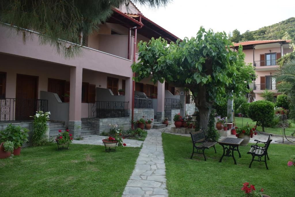 Zahrada ubytování House Evristhenis 2