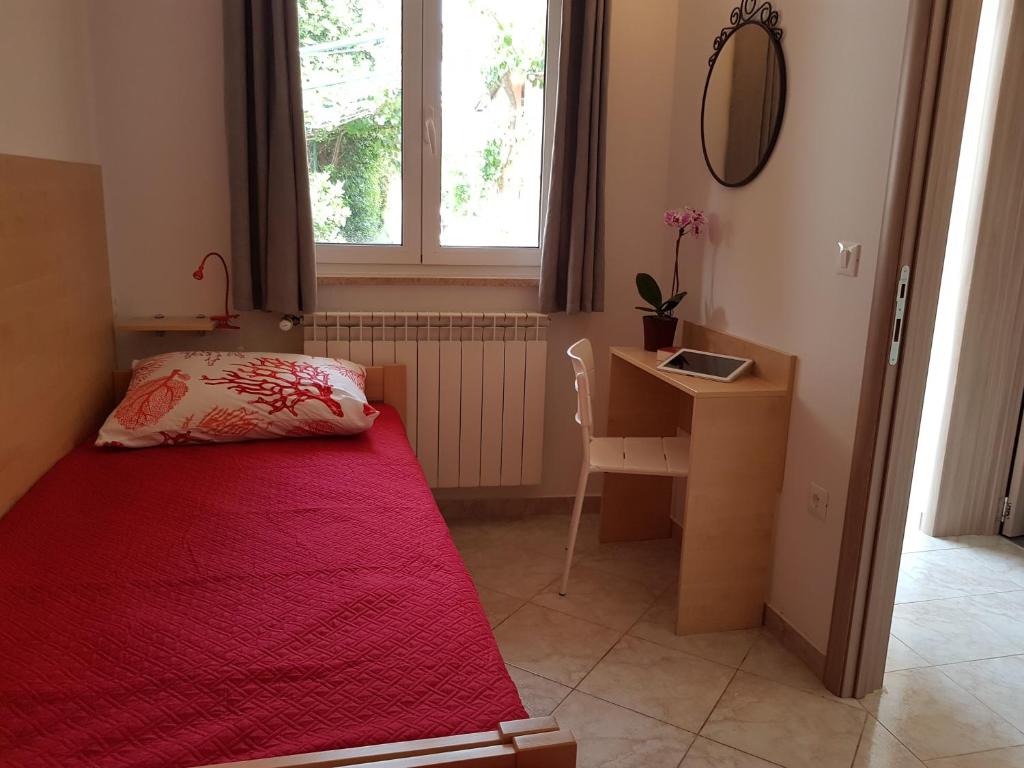 Postel nebo postele na pokoji v ubytování Apartment Taja