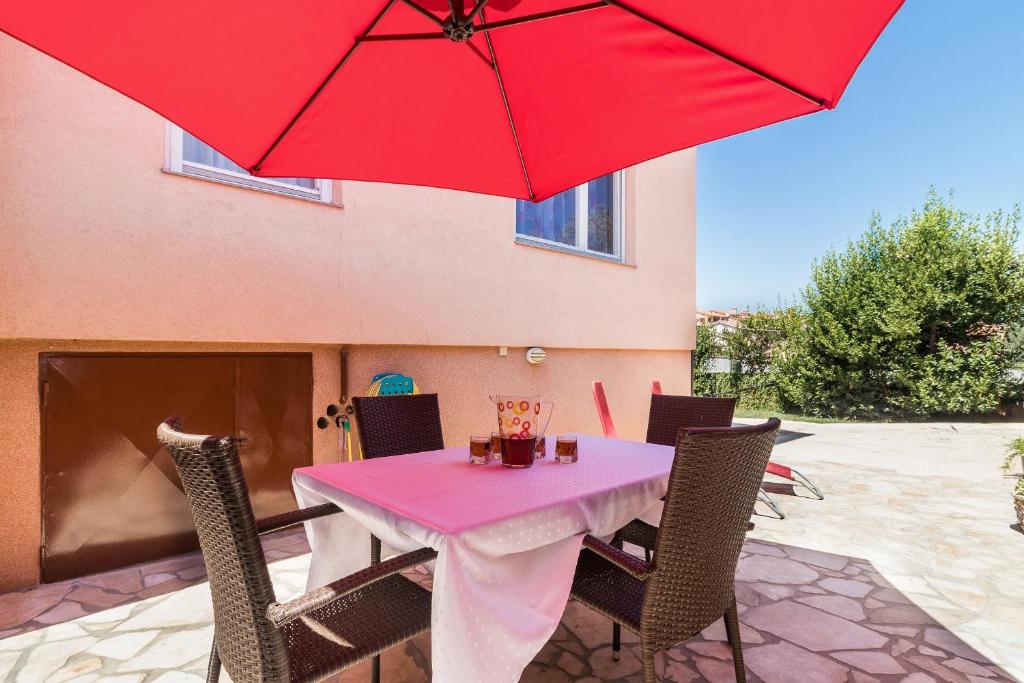 Patio nebo venkovní prostory v ubytování Apartment Taja