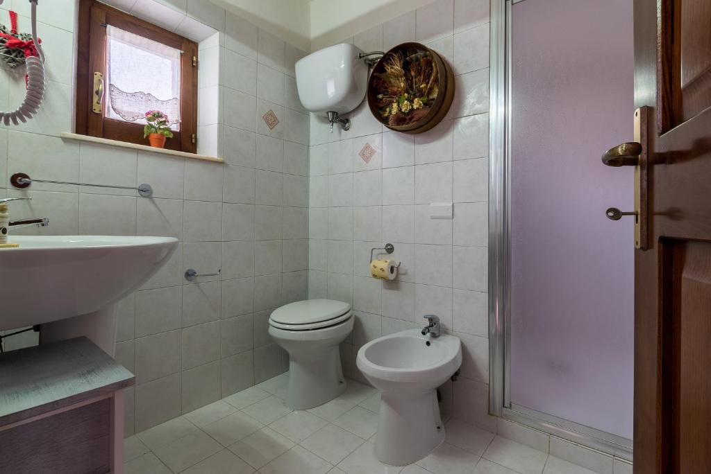 Kúpeľňa v ubytovaní Borgo Terrosi