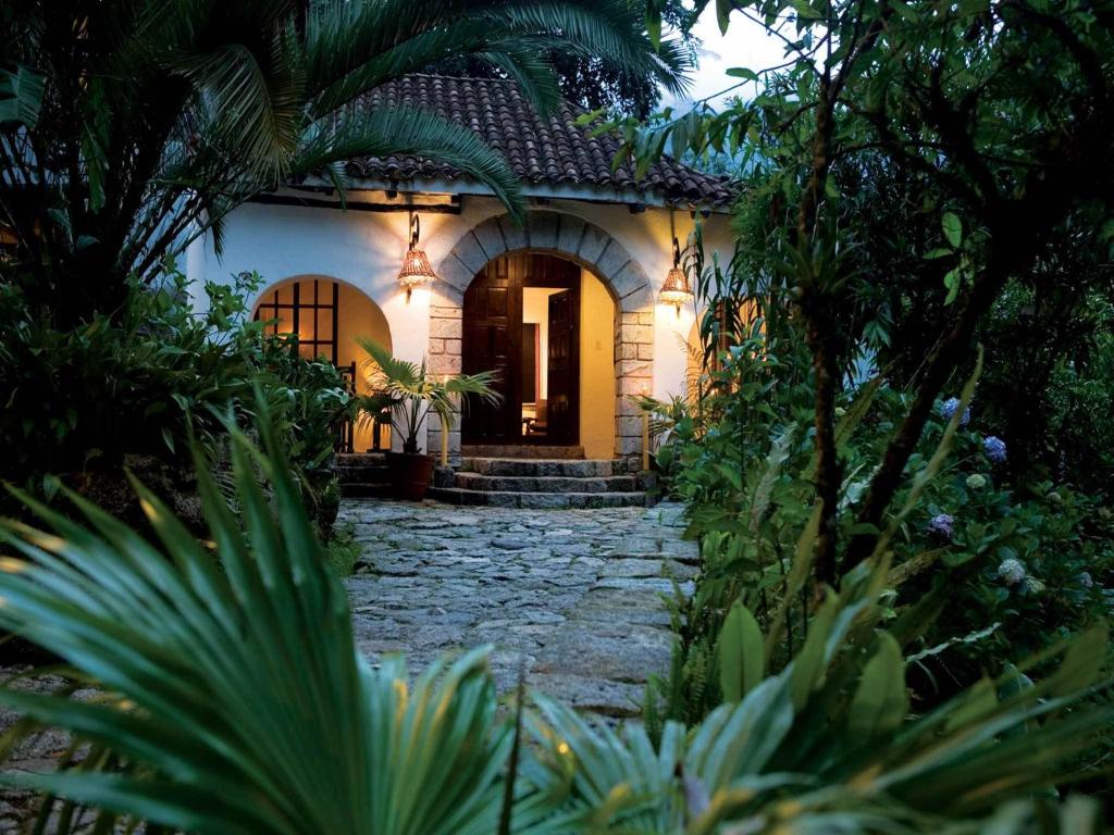 Zahrada ubytování Inkaterra Machu Picchu Pueblo Hotel