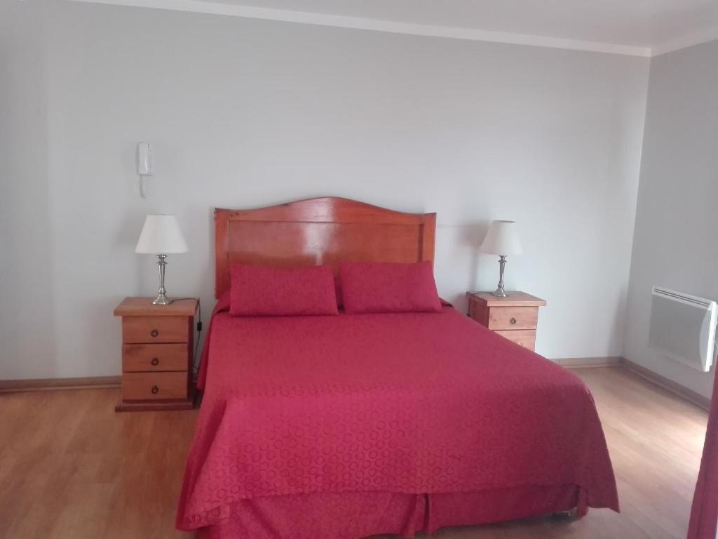 Letto o letti in una camera di Hotel Solaris