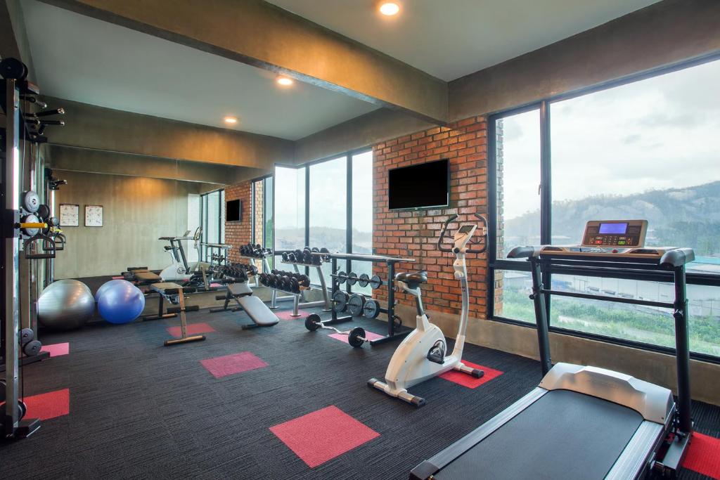 Fitness centrum a/nebo fitness zařízení v ubytování ibis Styles Kota Kinabalu Inanam