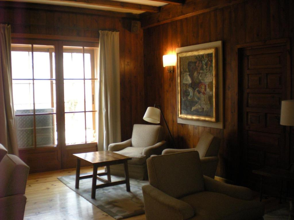 Zona de estar de Parador de Bielsa