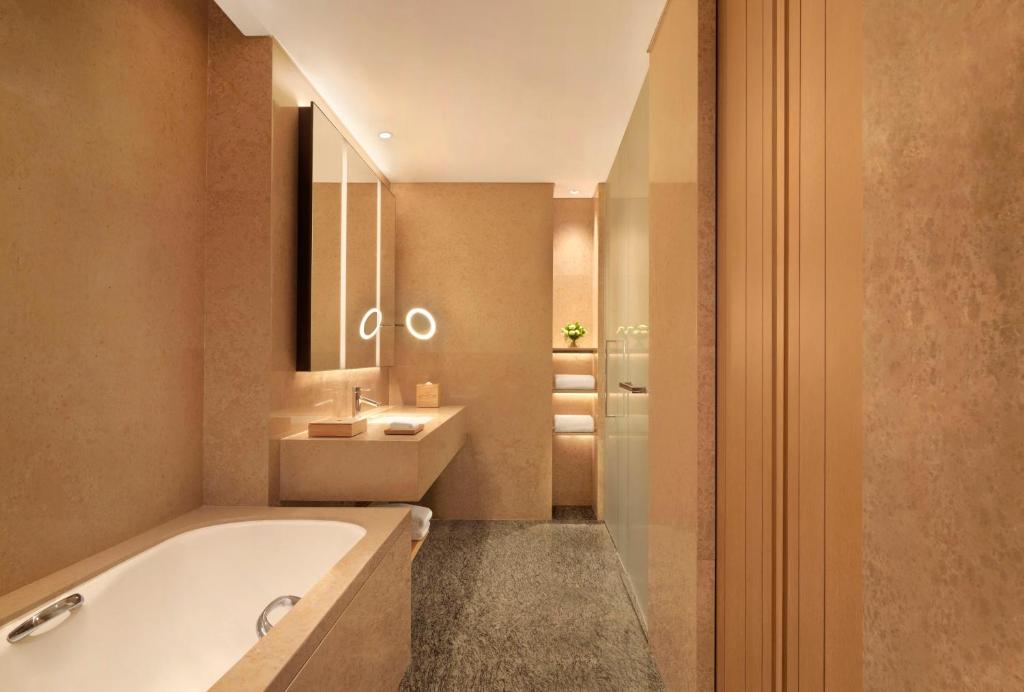 Koupelna v ubytování Hyatt Regency Beijing Wangjing