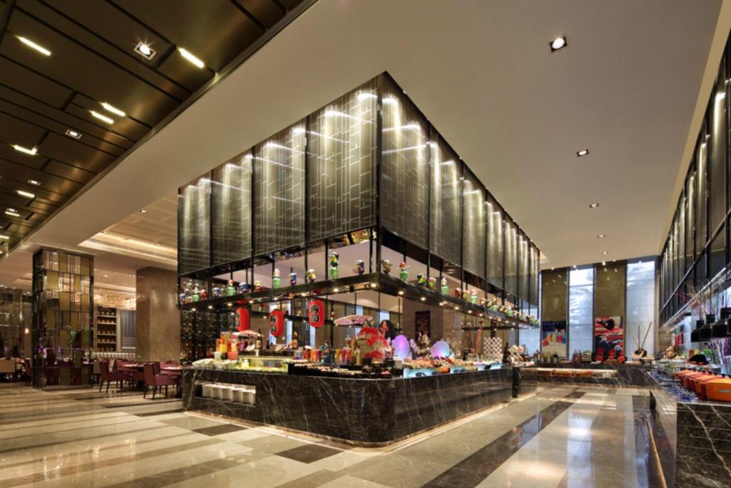 Restaurace v ubytování Wanda Realm Liuzhou