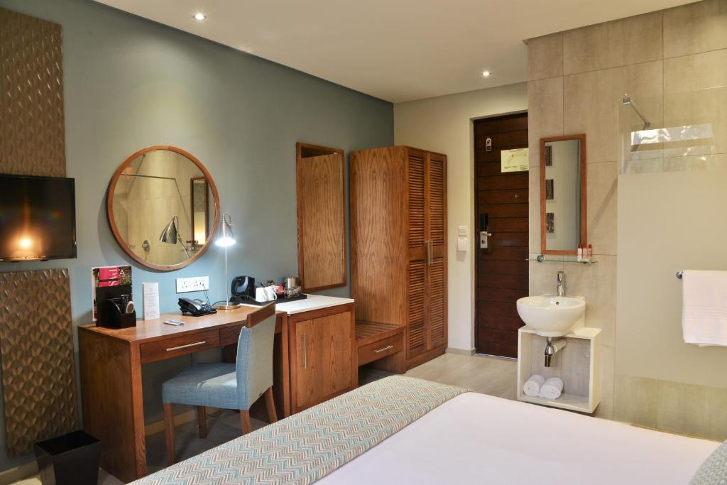 Koupelna v ubytování Cresta Maun Hotel