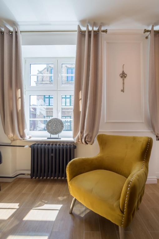 Posedenie v ubytovaní Basilica Apartment Mariacka Gdansk