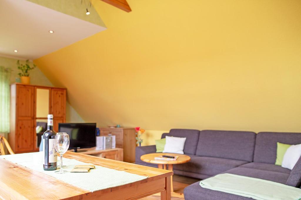 Posezení v ubytování Ferienhaus Mara