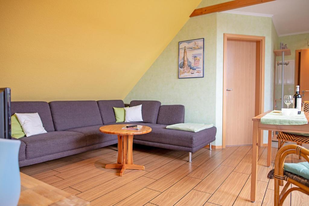 Posezení v ubytování Ferienhaus Mara