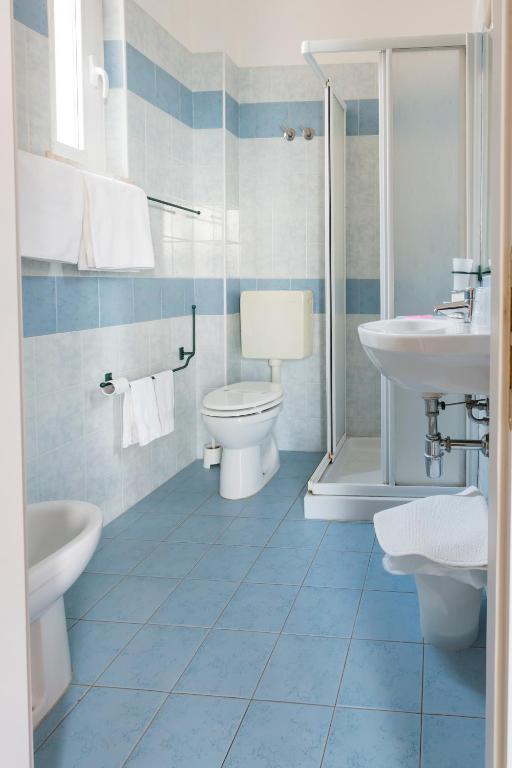 Koupelna v ubytování Hotel CasaDei