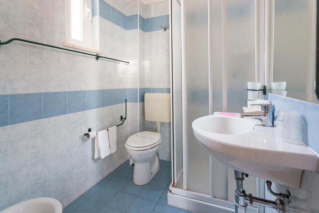 Koupelna v ubytování Hotel CasaDei