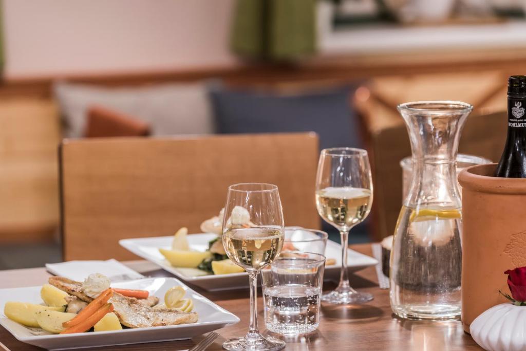 Getränke in der Unterkunft JUFA Hotel Grundlsee