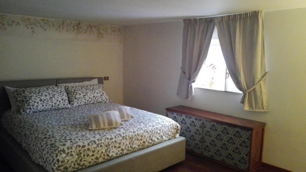 A bed or beds in a room at Casa de Spuches