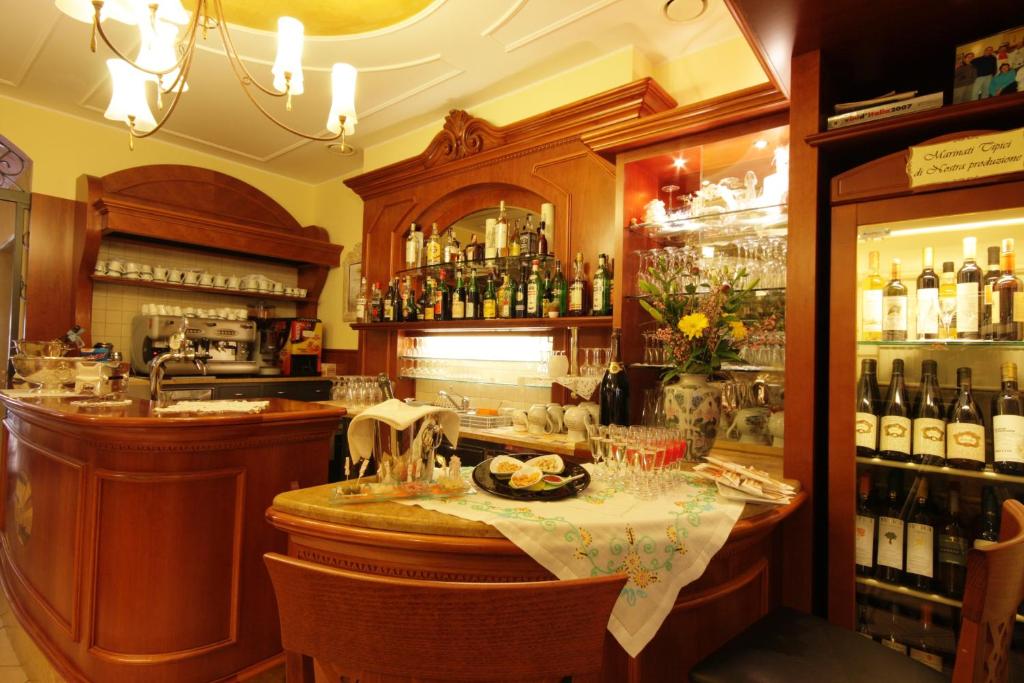 Nápoje v ubytování Locanda La Comacina