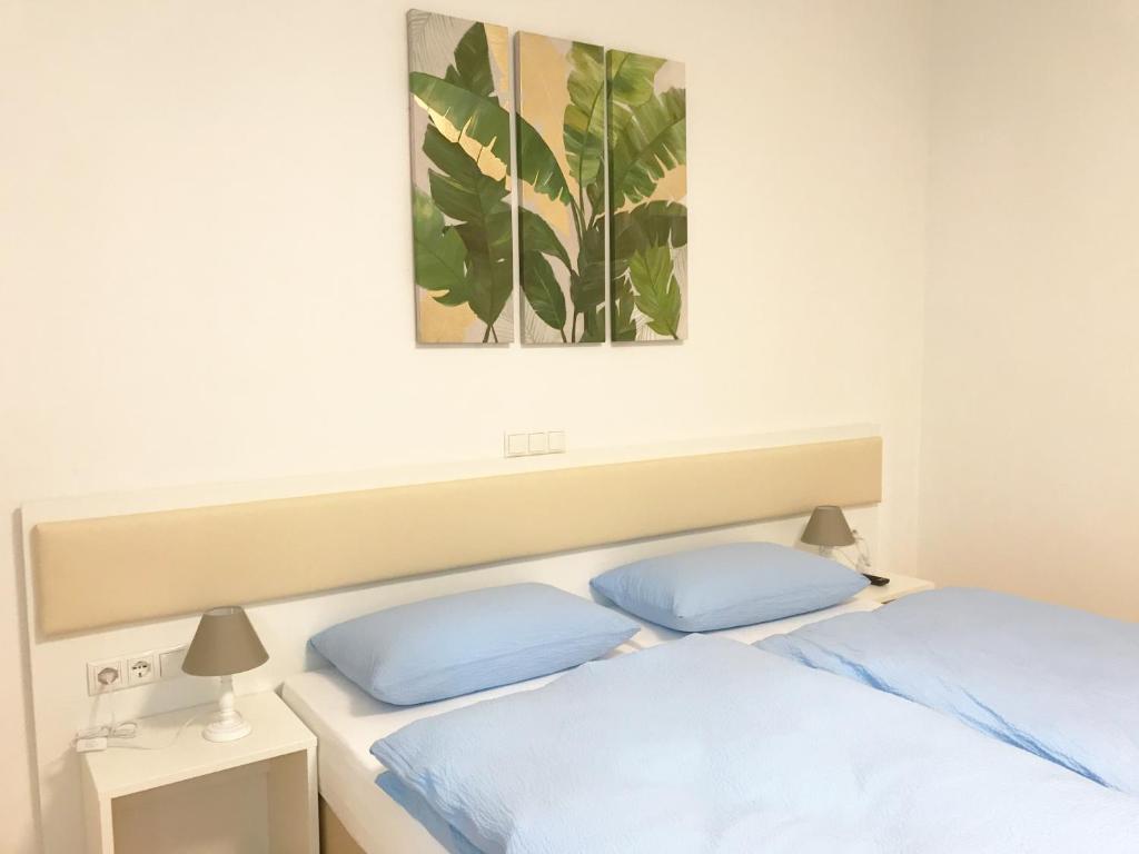 Postel nebo postele na pokoji v ubytování Manzoni Premium