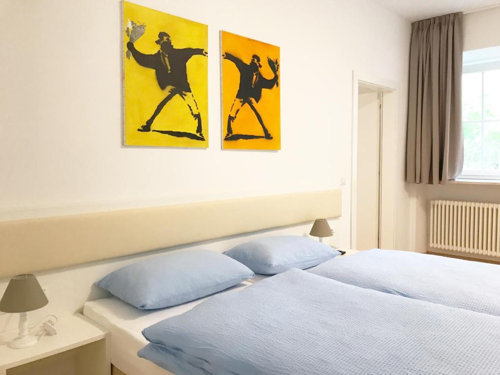 Postel nebo postele na pokoji v ubytování Manzoni Premium