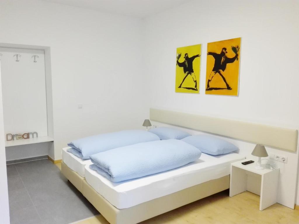 Postel nebo postele na pokoji v ubytování Manzoni Premium