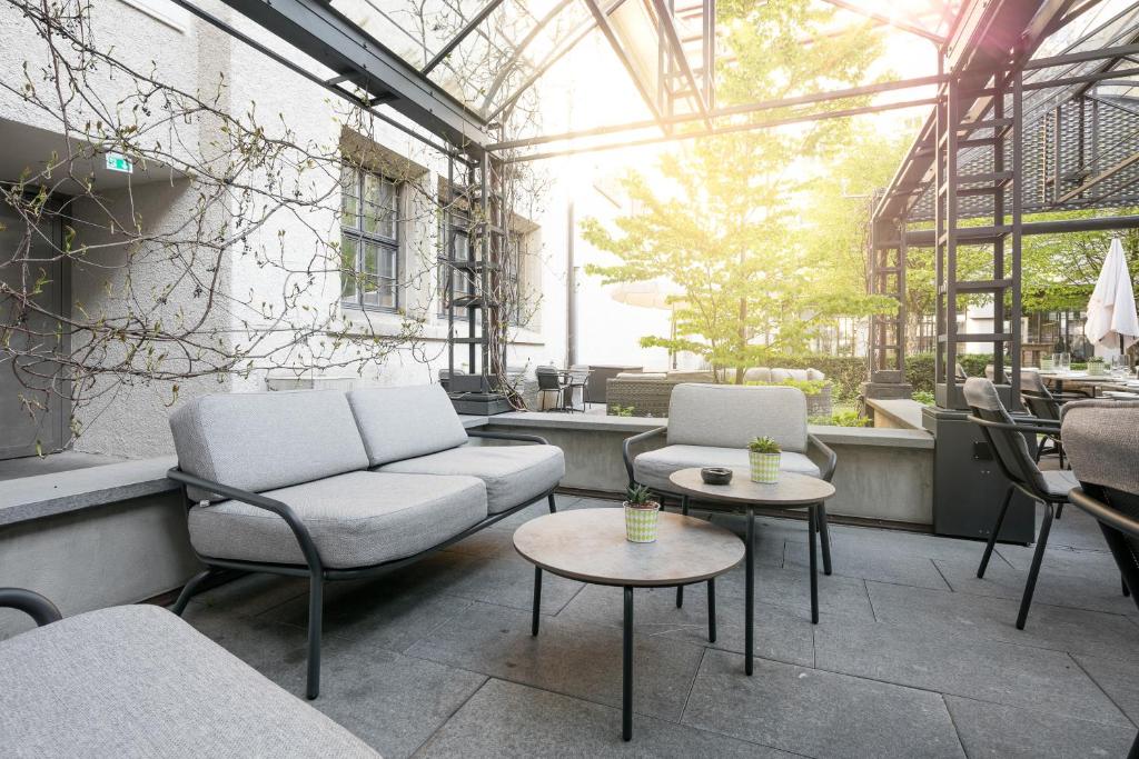 Posezení v ubytování Hotel Glockenhof Zürich