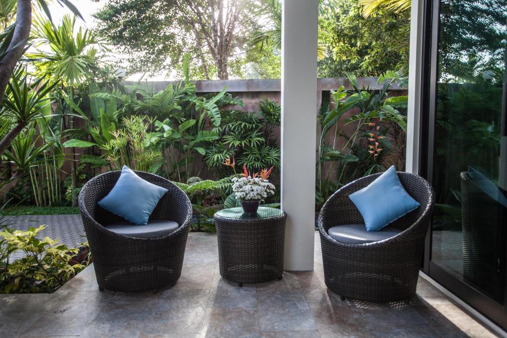 Zahrada ubytování Baan Pinya Cosy One Bedroom Executive Bungalow