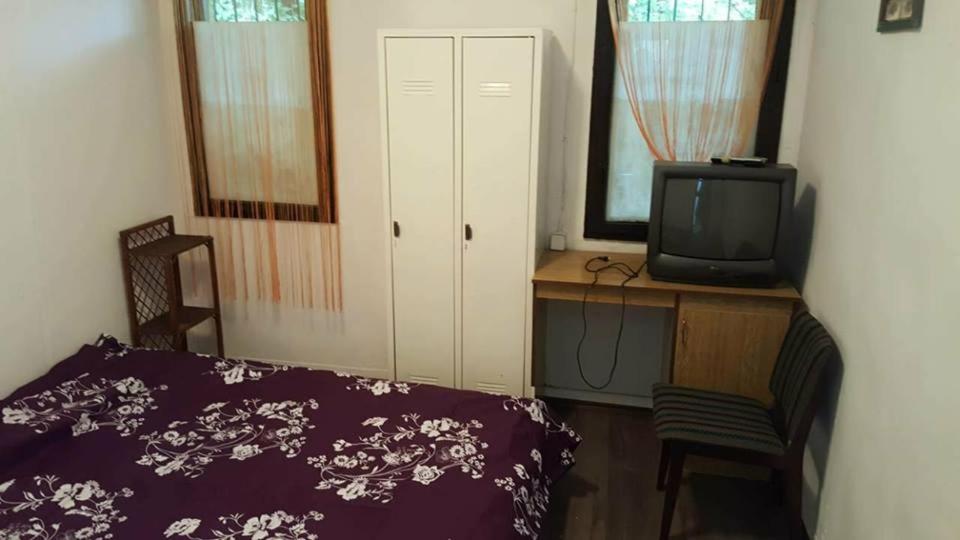 Postel nebo postele na pokoji v ubytování Hostel Belgrade Shungit Dragana Jeftića br 10