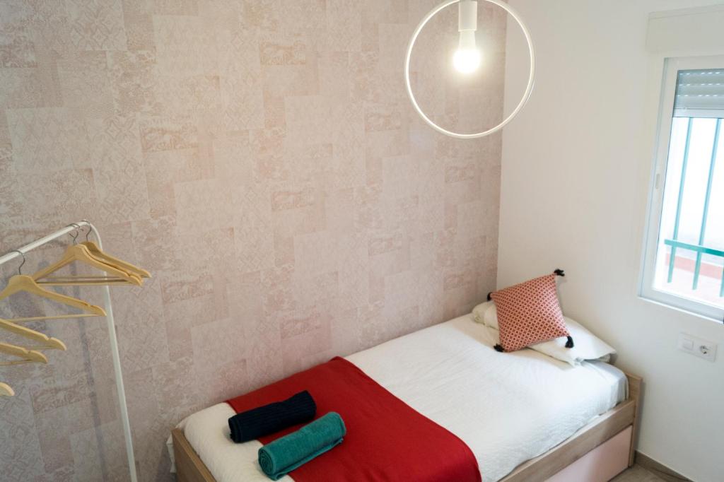 Posteľ alebo postele v izbe v ubytovaní Apartamento Mihrab, excelente ubicacion en casco historico