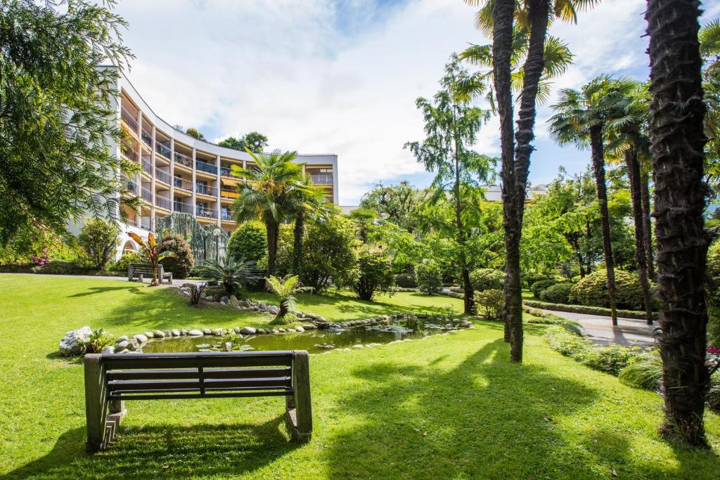 Zahrada ubytování Tertianum Residenza Al Parco Appartements & Restaurant