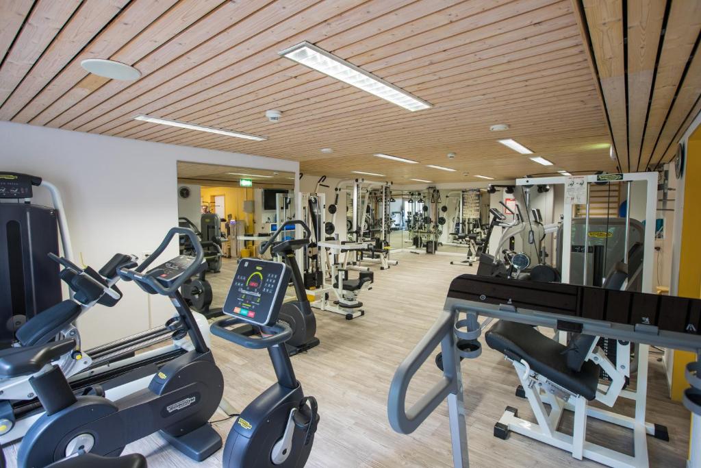 Fitness centrum a/nebo fitness zařízení v ubytování Tertianum Residenza Al Parco Appartements & Restaurant
