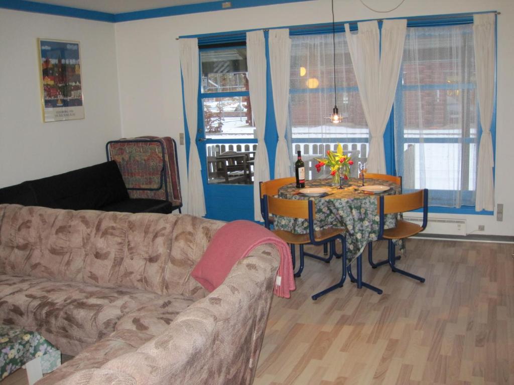 Posezení v ubytování Silkeborg Sø Camping Apartments