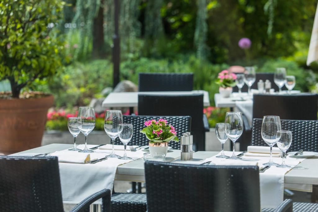 Zahrada ubytování Tertianum Residenza Al Parco Appartements & Restaurant