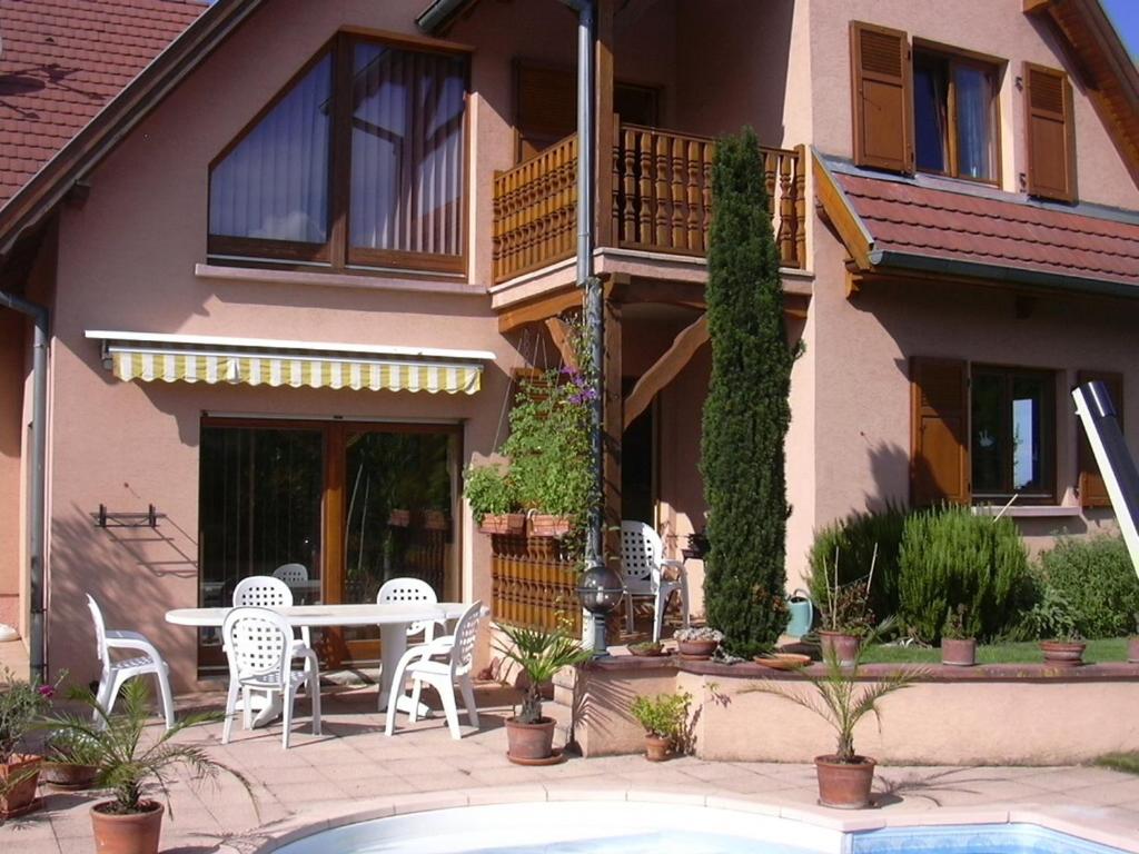 Budova, kde se bed and breakfast nachází